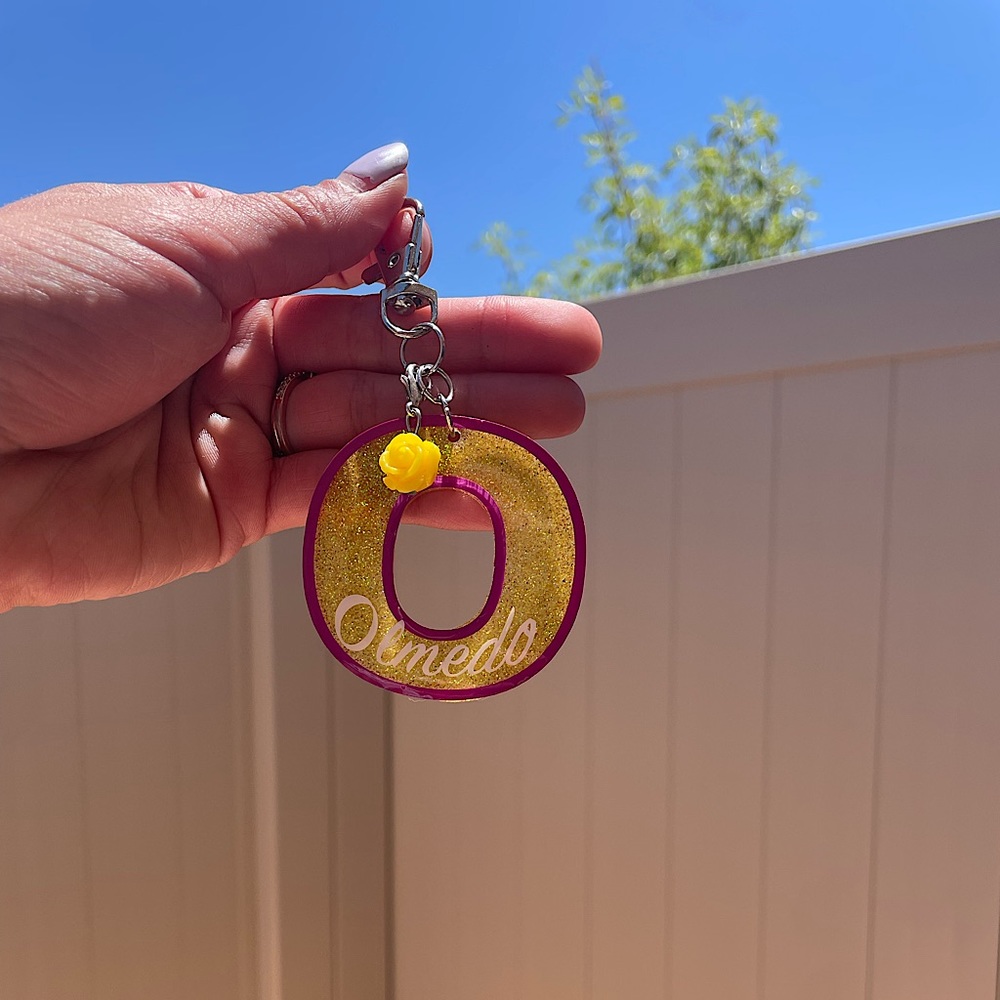 Letter Keychain Customs 💖